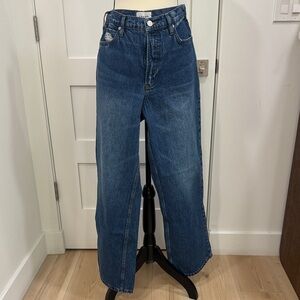 FRAME  Wide Leg Denim Pants Size 29